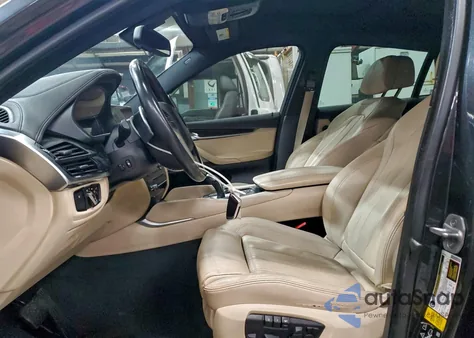 2017 BMW X6 xDrive35I z USA, uszkodzony, nr VIN 5UXKU2C32H0X47575